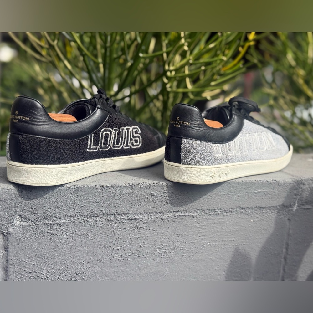 Louis Vuitton Luxembourg Sneakers (Black & Gray, Men’s 10.5US) - Picture 10 of 14